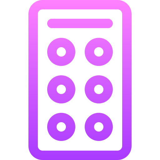 Mancala Basic Gradient Lineal color icon