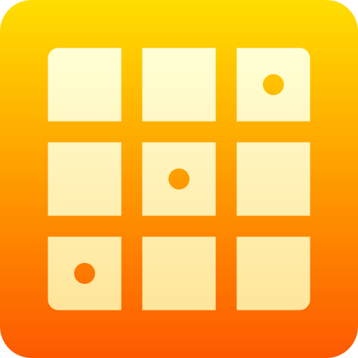 sudoku Basic Gradient Gradient icoon