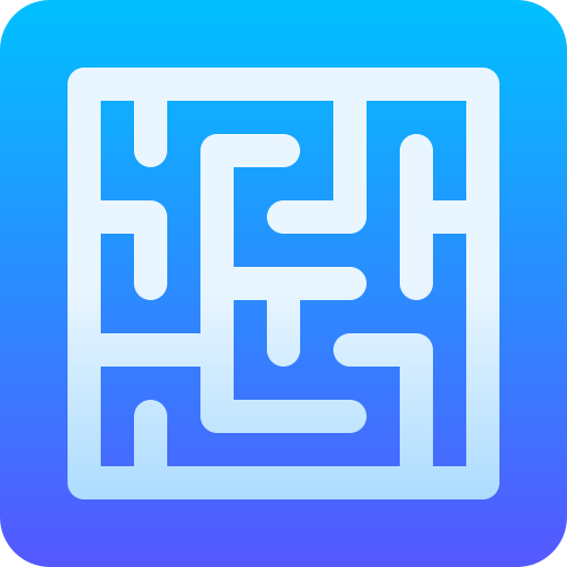 Labyrinth Basic Gradient Gradient icon