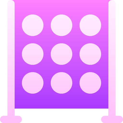 4つ接続する Basic Gradient Gradient icon