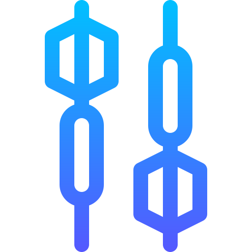 dardos Basic Gradient Lineal color icono