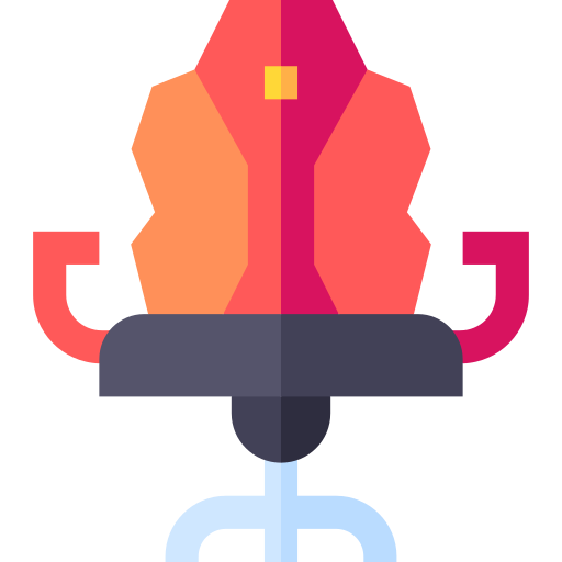 silla de juego Basic Straight Flat icono