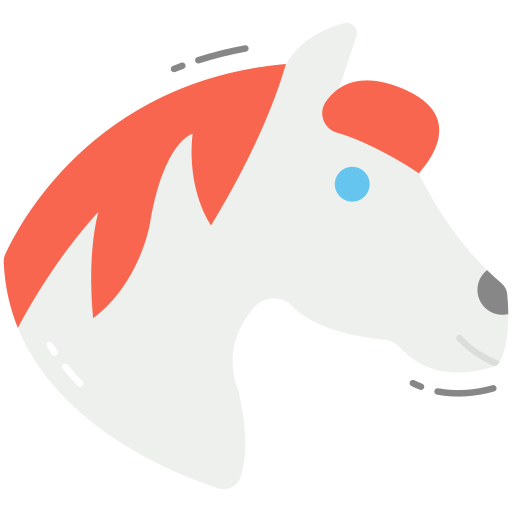 Лошадь Generic Flat иконка