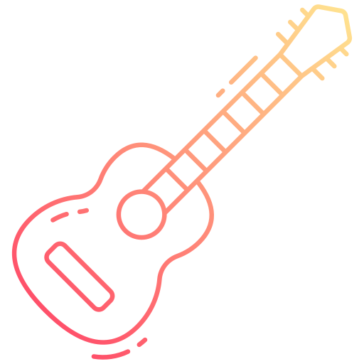 Гитара Generic Gradient иконка