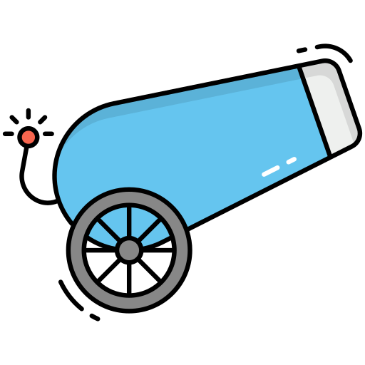 kanone Generic Thin Outline Color icon
