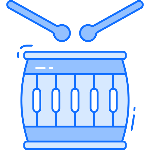 Drum Generic Blue icon