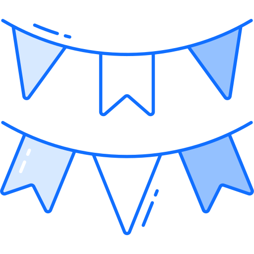 花輪 Generic Blue icon