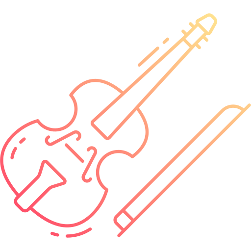Скрипка Generic Gradient иконка