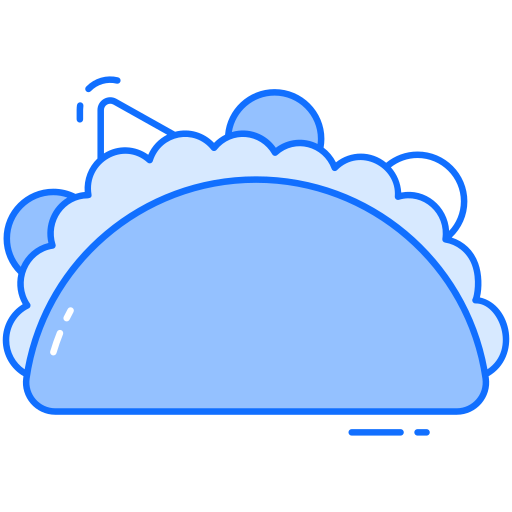 タコス Generic Blue icon