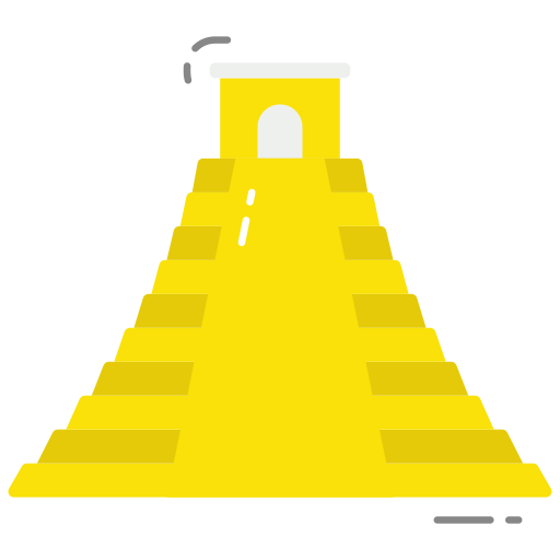 piramida majów Generic Flat ikona