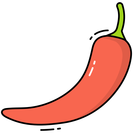 Jalapeno Generic Thin Outline Color icon