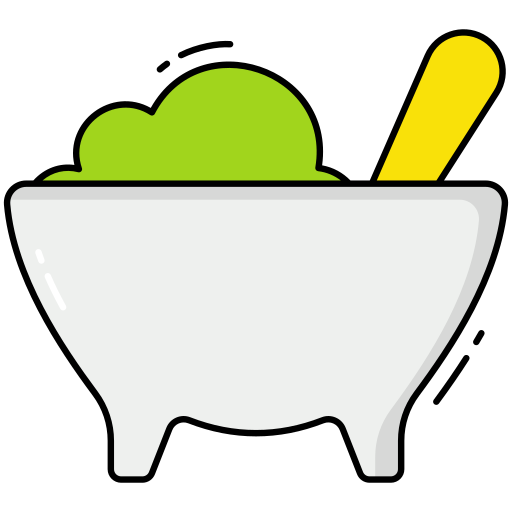 Molcajete Generic Thin Outline Color icon