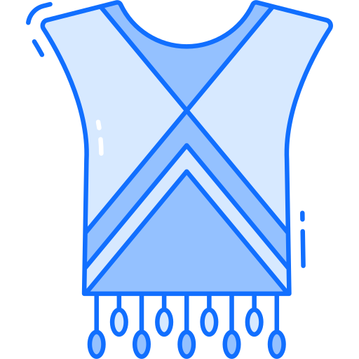 poncho Generic Blue icona