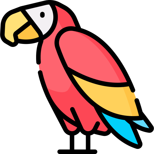 Попугай Special Lineal color иконка