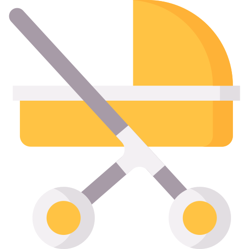Baby stroller Special Flat icon