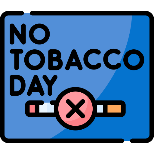 dzień bez tytoniu Special Lineal color ikona