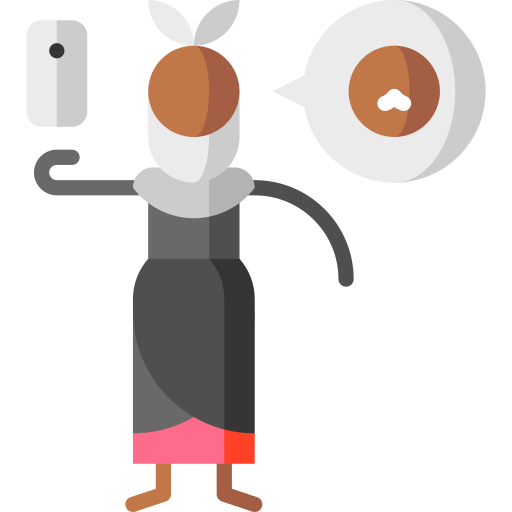Woman Puppet Characters Flat icon