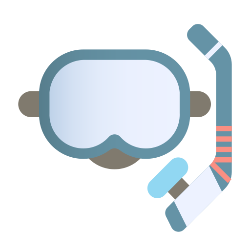 Snorkeling Generic Flat Gradient icon