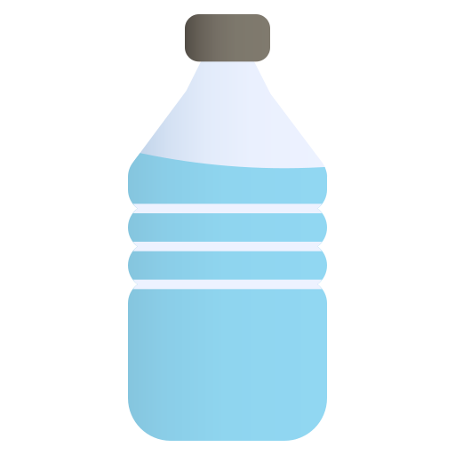 бутылка с водой Generic Flat Gradient иконка