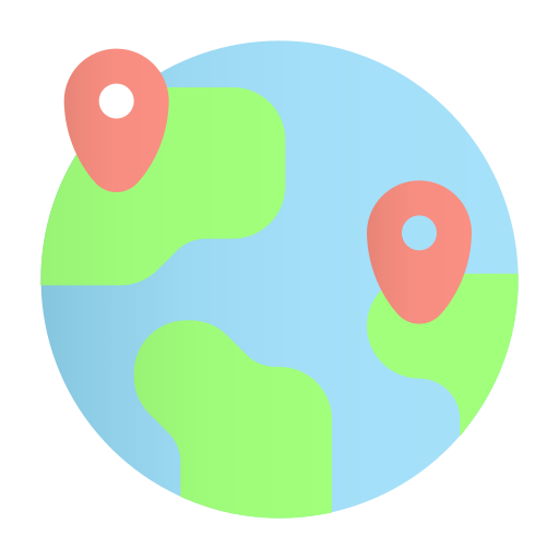 mundo Generic Flat Gradient icono