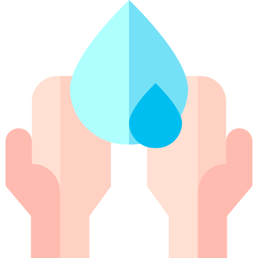 wasser sparen Basic Straight Flat icon