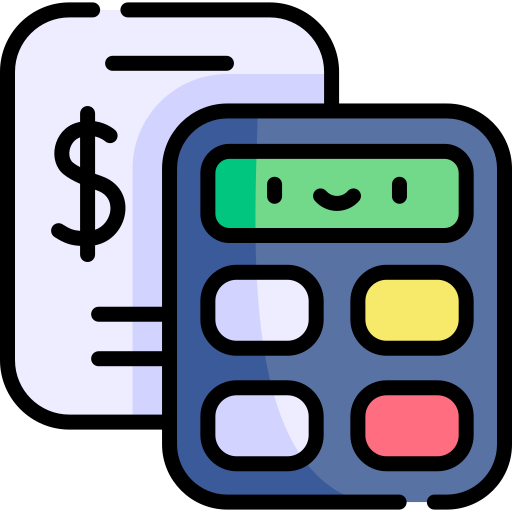 Invoices Kawaii Lineal color icon