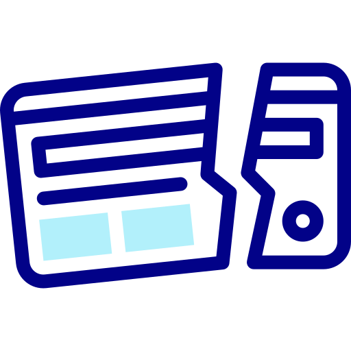 cartão de crédito Detailed Mixed Lineal color Ícone
