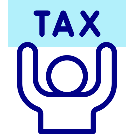 税 Detailed Mixed Lineal color icon