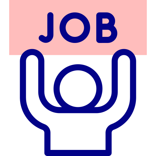 직업 Detailed Mixed Lineal color icon