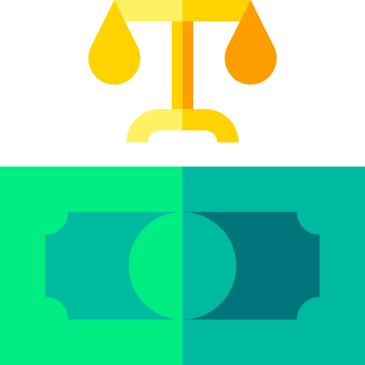 공정한 Basic Straight Flat icon