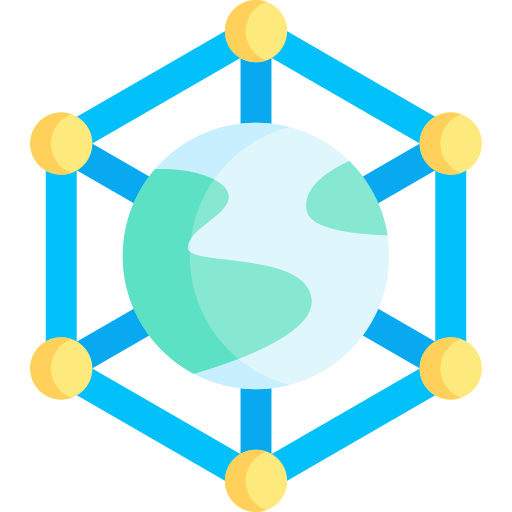 sieć globalna Special Flat ikona