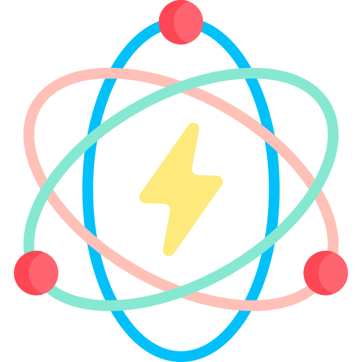 atoom energie Special Flat icoon