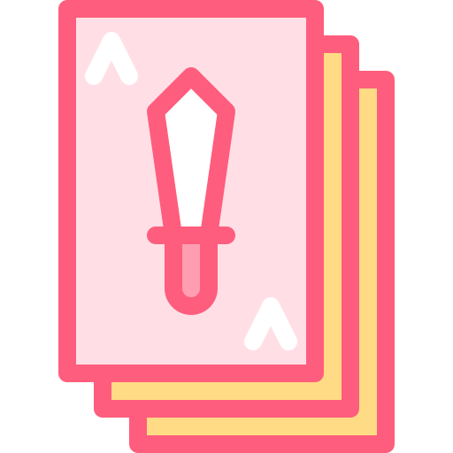 carta de juego Detailed color Lineal color icono