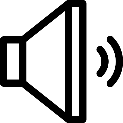 volume Basic Rounded Lineal Ícone