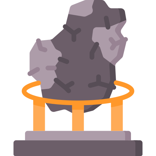 Asteroid Special Flat icon