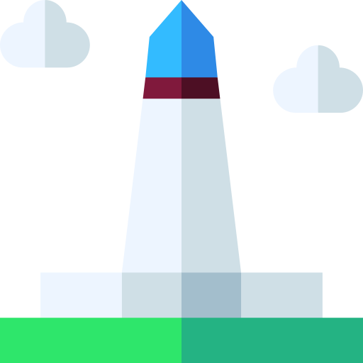 obelisk Basic Straight Flat icon
