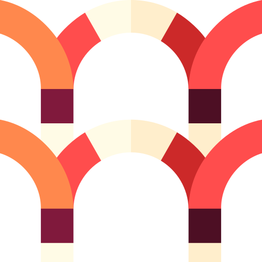 Arch Basic Straight Flat icon