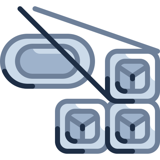 Sushi Special Meteor Lineal color icon