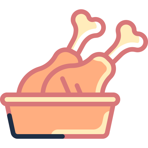 cuisse de poulet Special Meteor Lineal color Icône