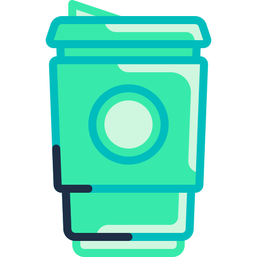 Coffee cup Special Meteor Lineal color icon