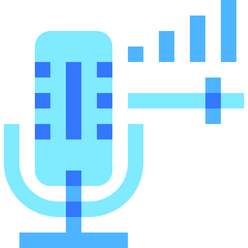 Microphone Basic Sheer Flat icon