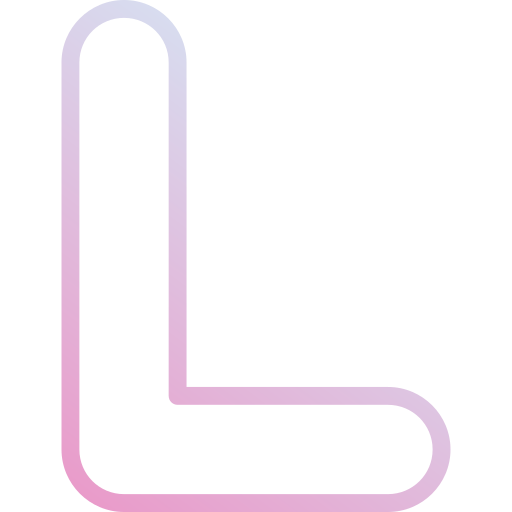 brief l Super Basic Rounded Gradient icoon