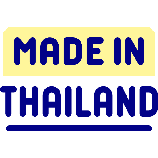 hergestellt in thailand Detailed Mixed Lineal color icon