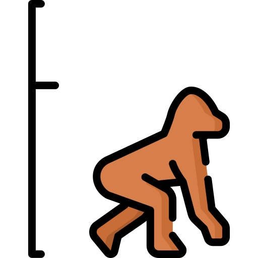 Hominid Special Lineal color icon