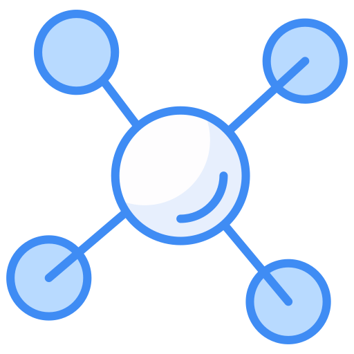 moleküle Generic Blue icon