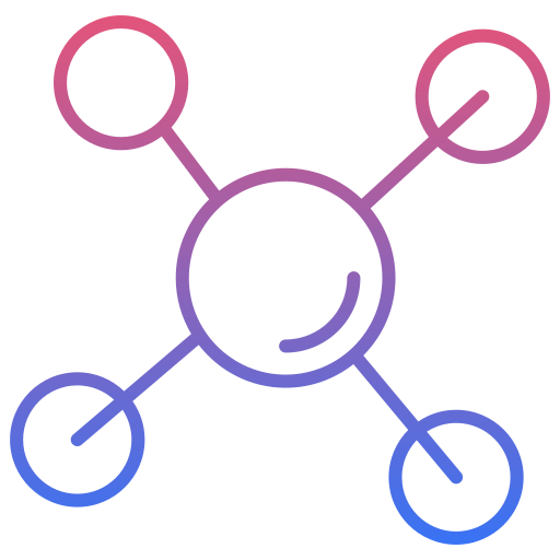 molécules Generic Gradient Icône