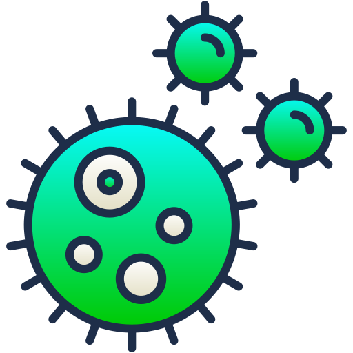 virus Generic Lineal Color Gradient icono