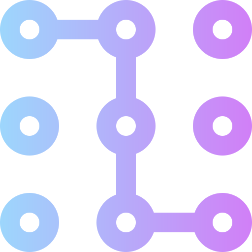 code d'accès Super Basic Rounded Gradient Icône