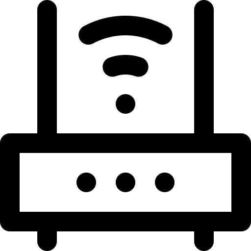 wi-fi Super Basic Rounded Lineal ikona