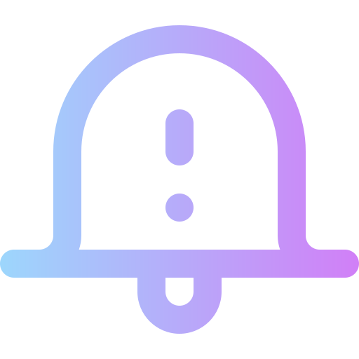 glocke Super Basic Rounded Gradient icon